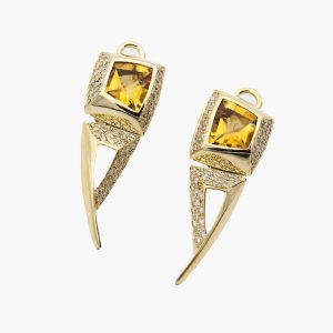 product-321123.jpg Designs Sterling Silver Diamond Accent Earrings