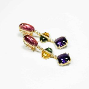 product-531.jpg Goldplated Crystal Flower Leverback Earrings