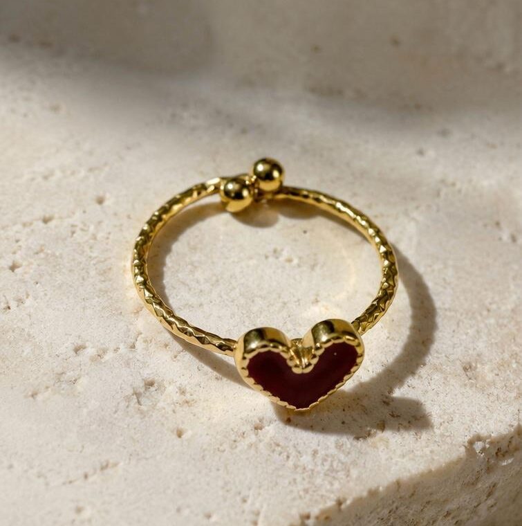Anillo Corazón Vintage