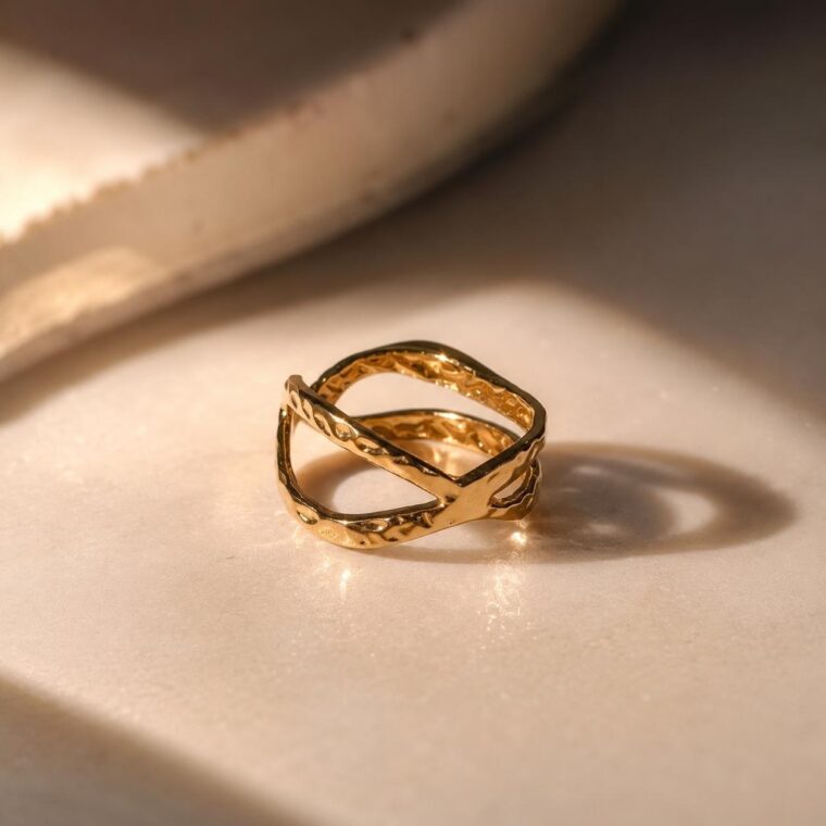 Anillo Lazos Cruzados