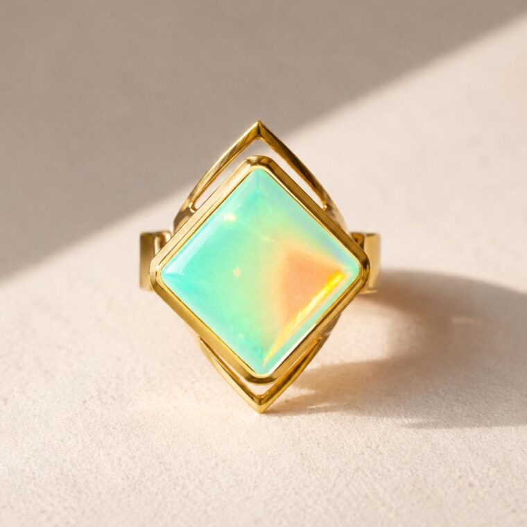 Anillo Aurora Turquesa