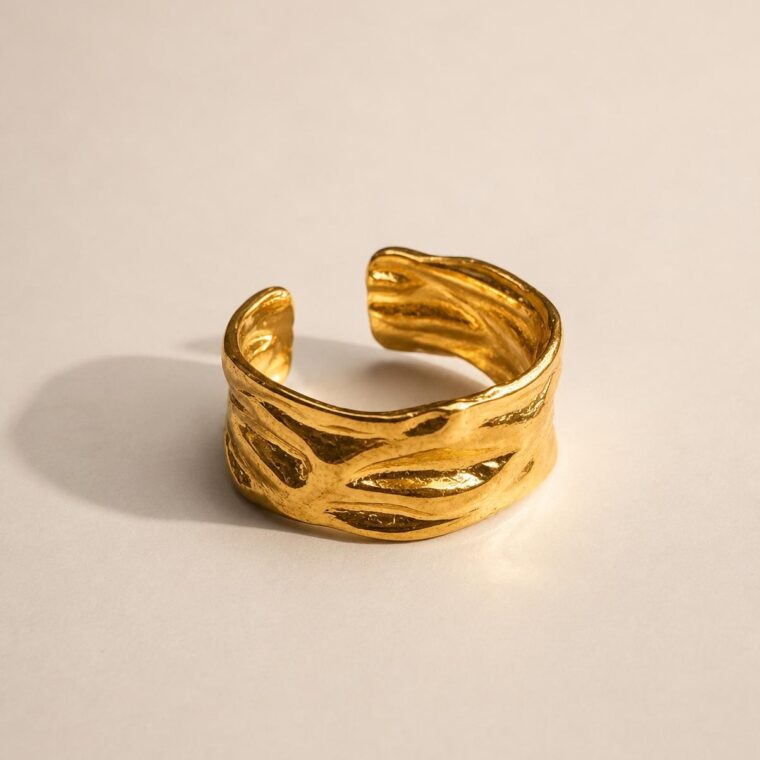 Anillo Textura Orgánica