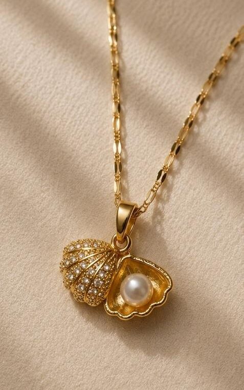Collar Concha Perla