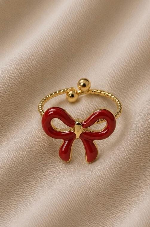 Anillo Lazo Rojo
