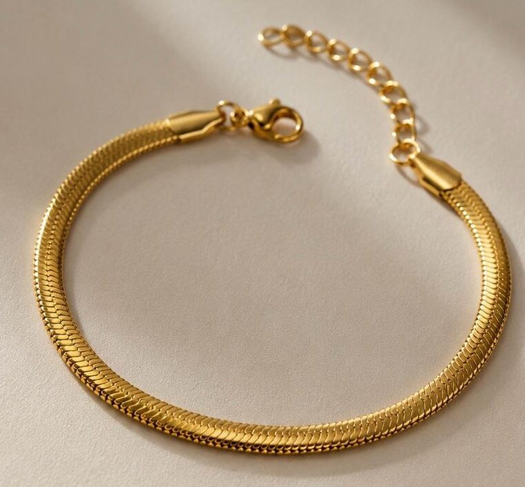 Pulsera Serpiente Dorada