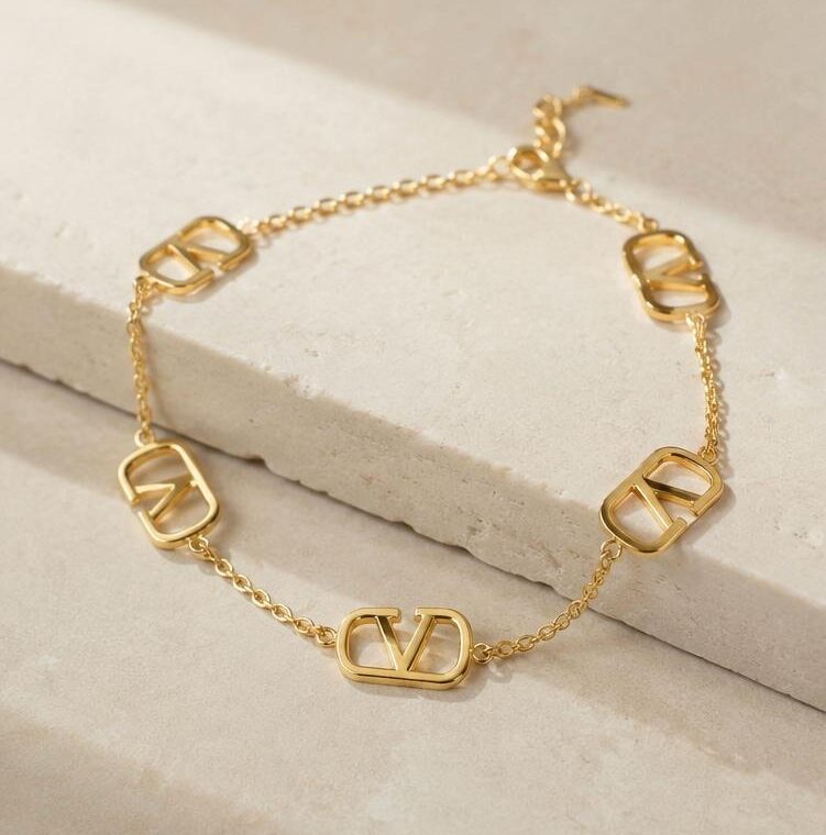 Pulsera Óvalos Enlazados