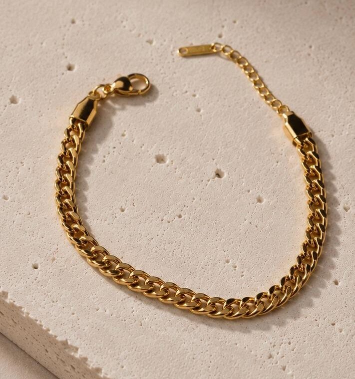 Pulsera Cubana Gruesa
