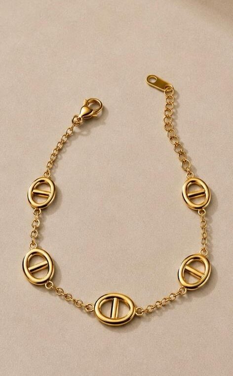 Pulsera Círculos Abiertos